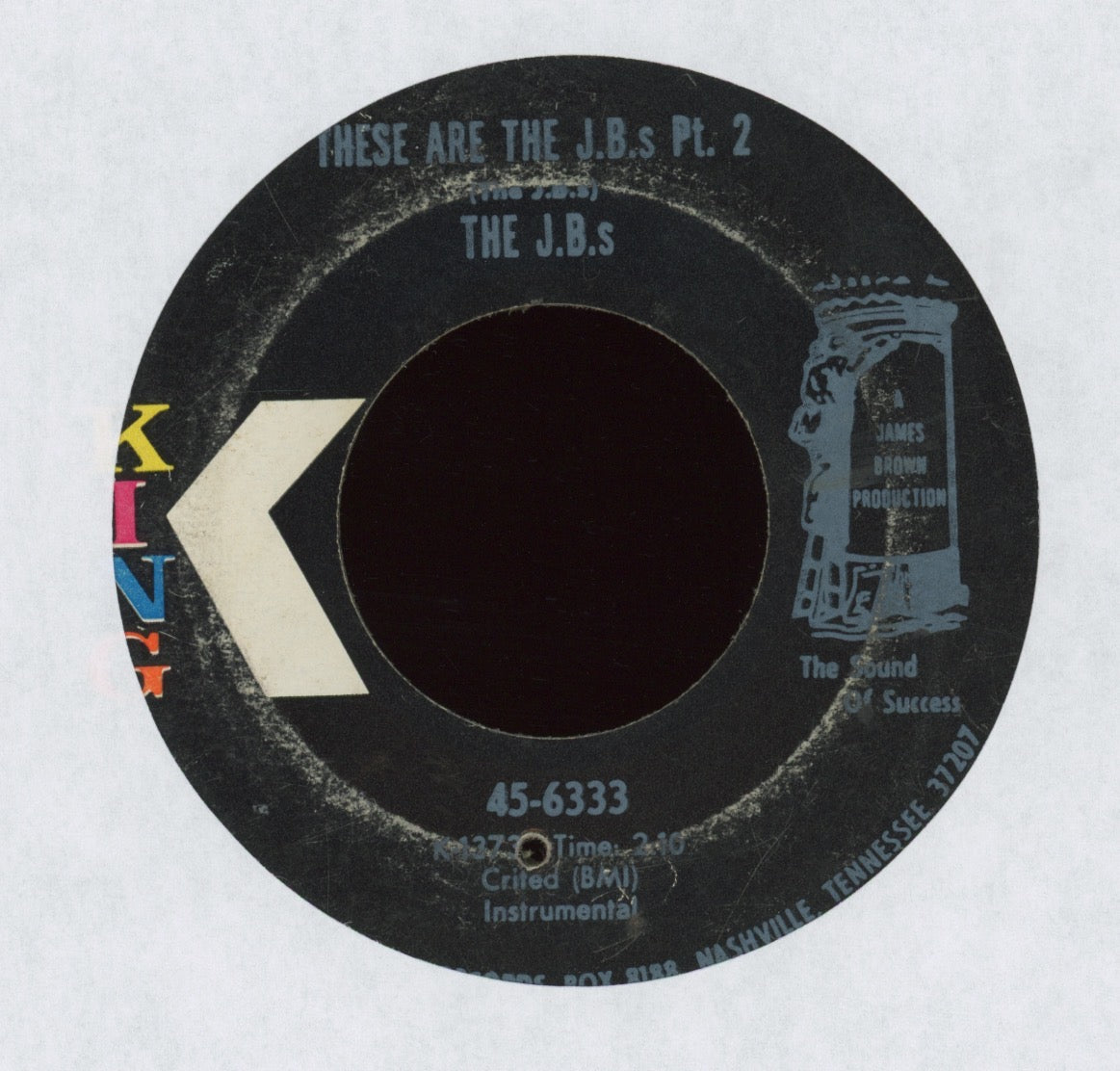 The J.B.'s - These Are The J.B.s on King Funk 45