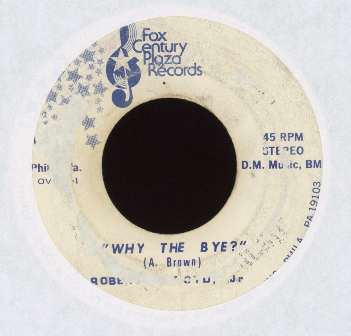 Robert L. Boyd, Jr. - I'm on 20th Century Plaza 70s Soul 45