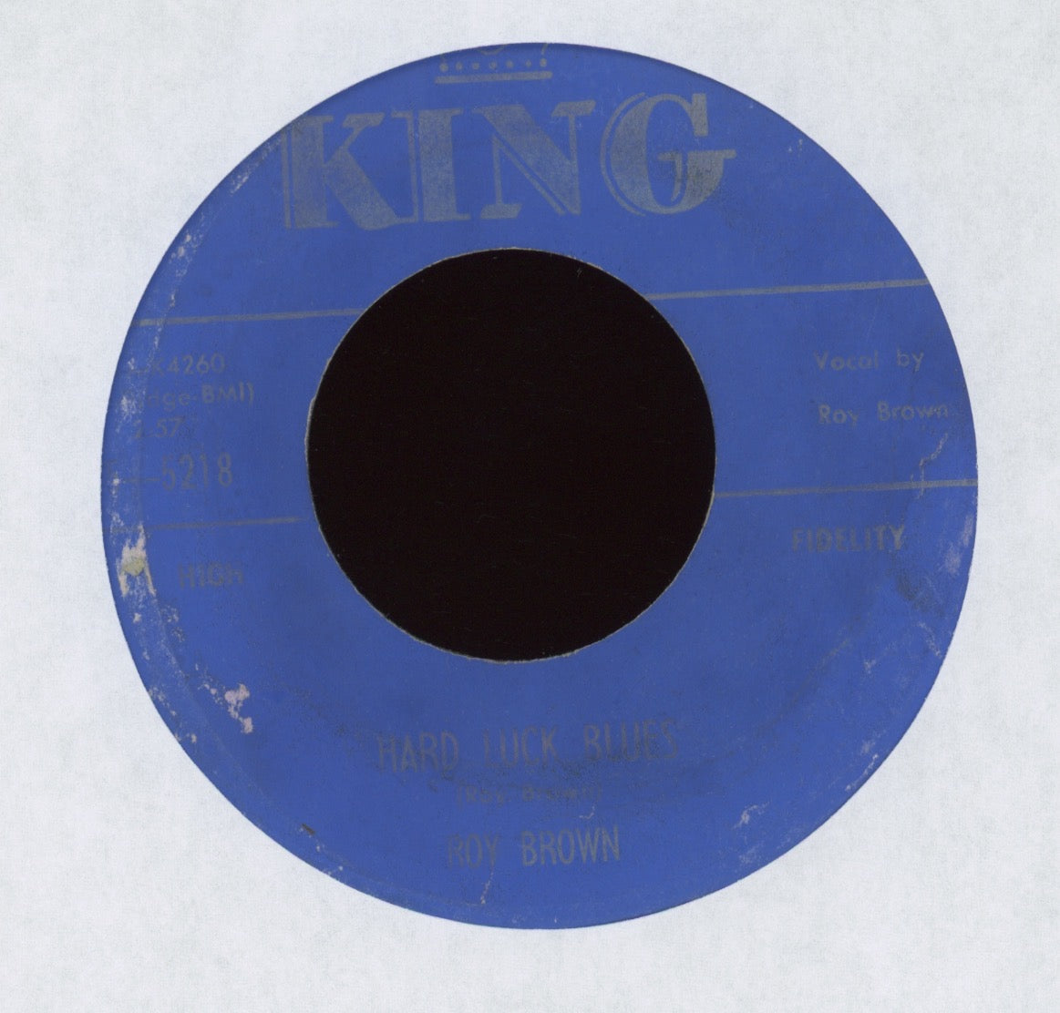 Roy Brown - Good Looking And Foxy Too on King R&B 45