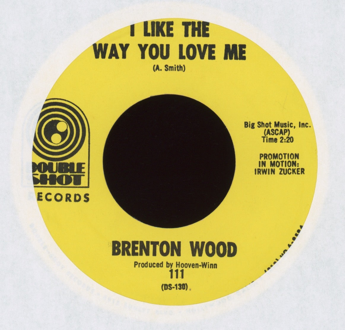 Brenton Wood - The Oogum Boogum Song on Double Shot Soul 45