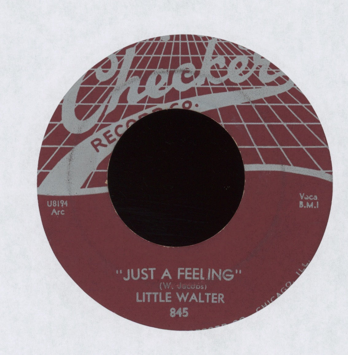 Little Walter - Teenage Beat on Checker R&B Blues 45