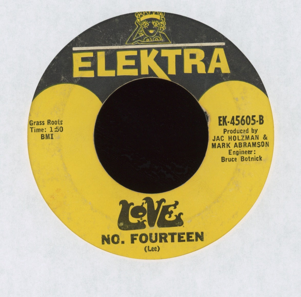 Love - 7 And 7 Is on Elektra Garage 45