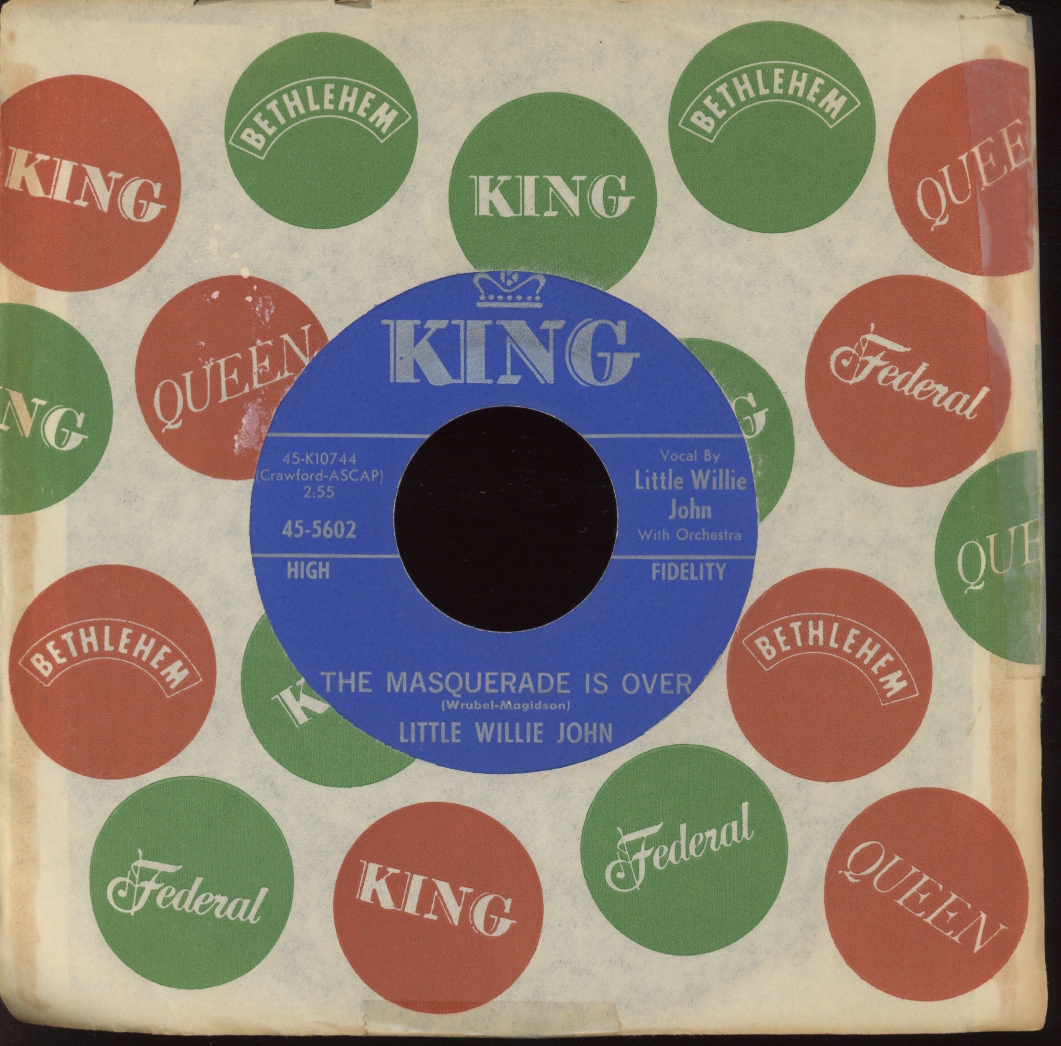 Little Willie John - Katanga on King Instro R&B 45