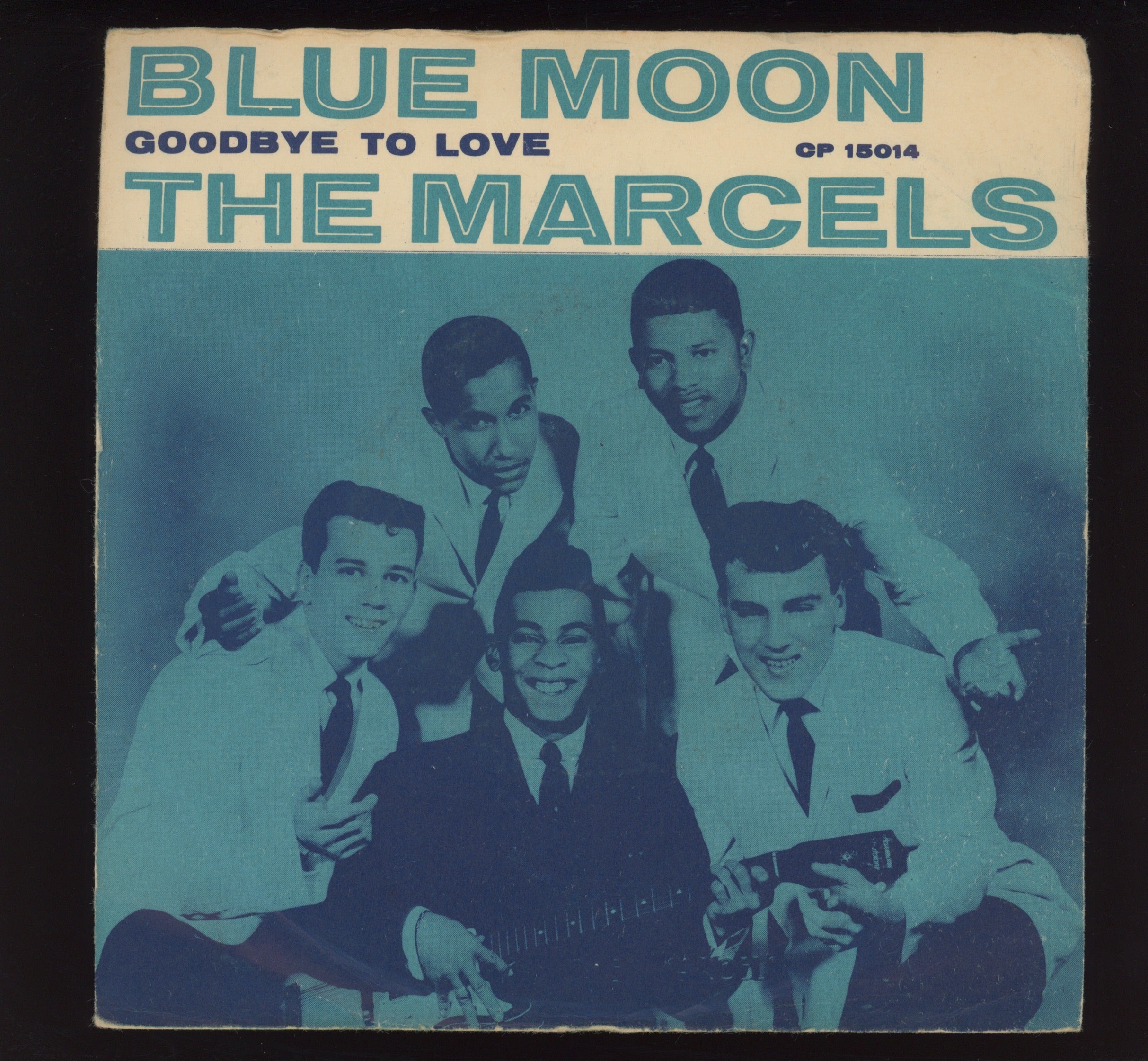 The Marcels - Blue Moon on Colpix Scandinavian Press 45 With Picture Sleeve