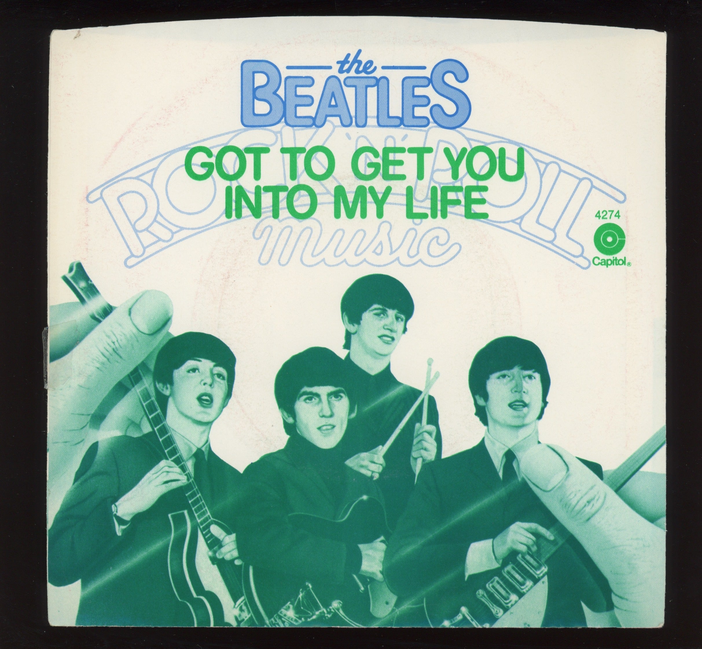 The Beatles - Got To Get You Into My Life on Capitol 45 With Picture Sleeve Reissue