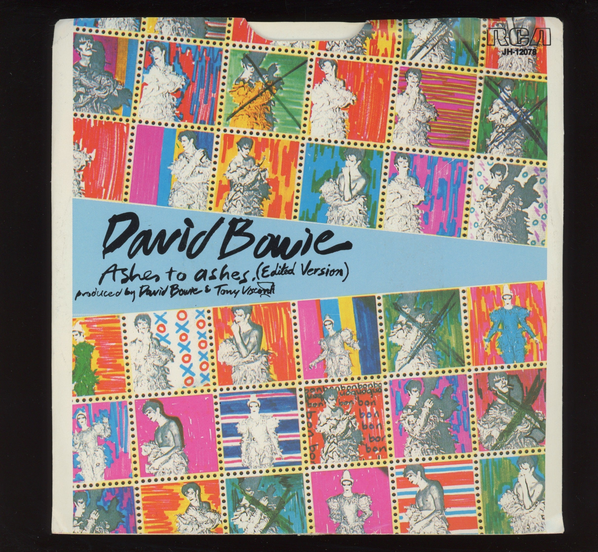 David Bowie - Ashes To Ashes on RCA Promo 45 With Picture Sleeve