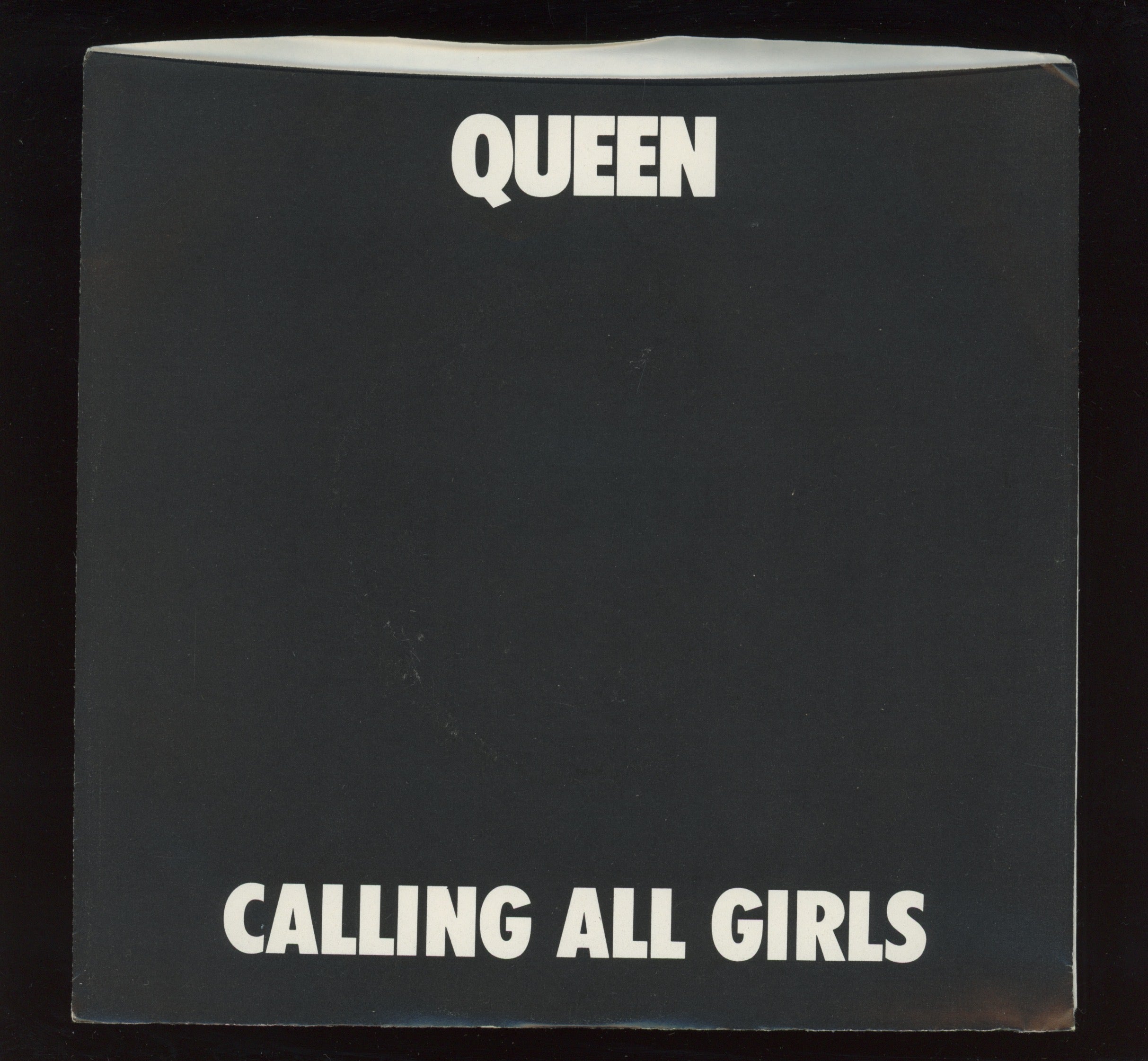 Queen - Calling All Girls on Elektra Promo 45 With Picture Sleeve