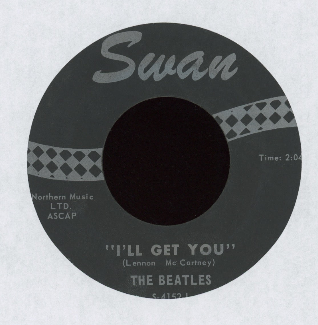 The Beatles - She Loves You on Swan 45 With Picture Sleeve