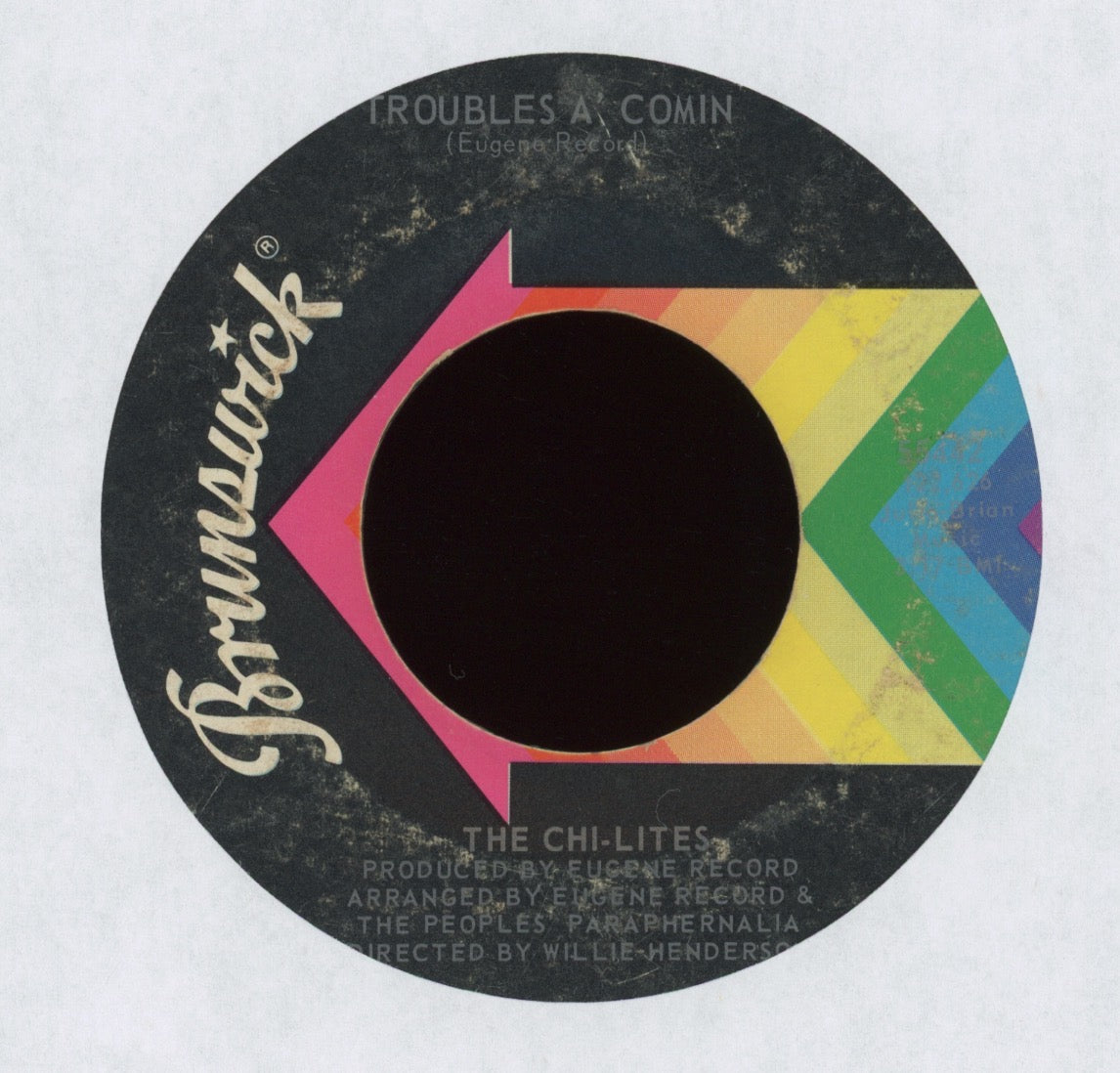 The Chi-Lites - Are You My Woman? (Tell Me So) on Brunswick Soul Funk 45 Samples