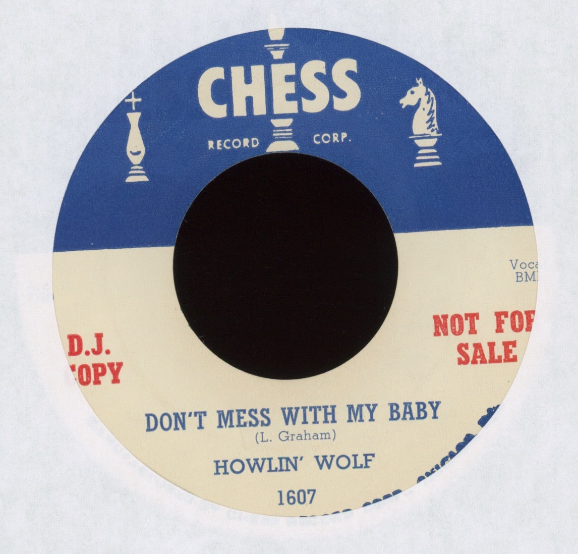 Howlin' Wolf - Come To Me Baby on Chess Rare Promo Blues 45