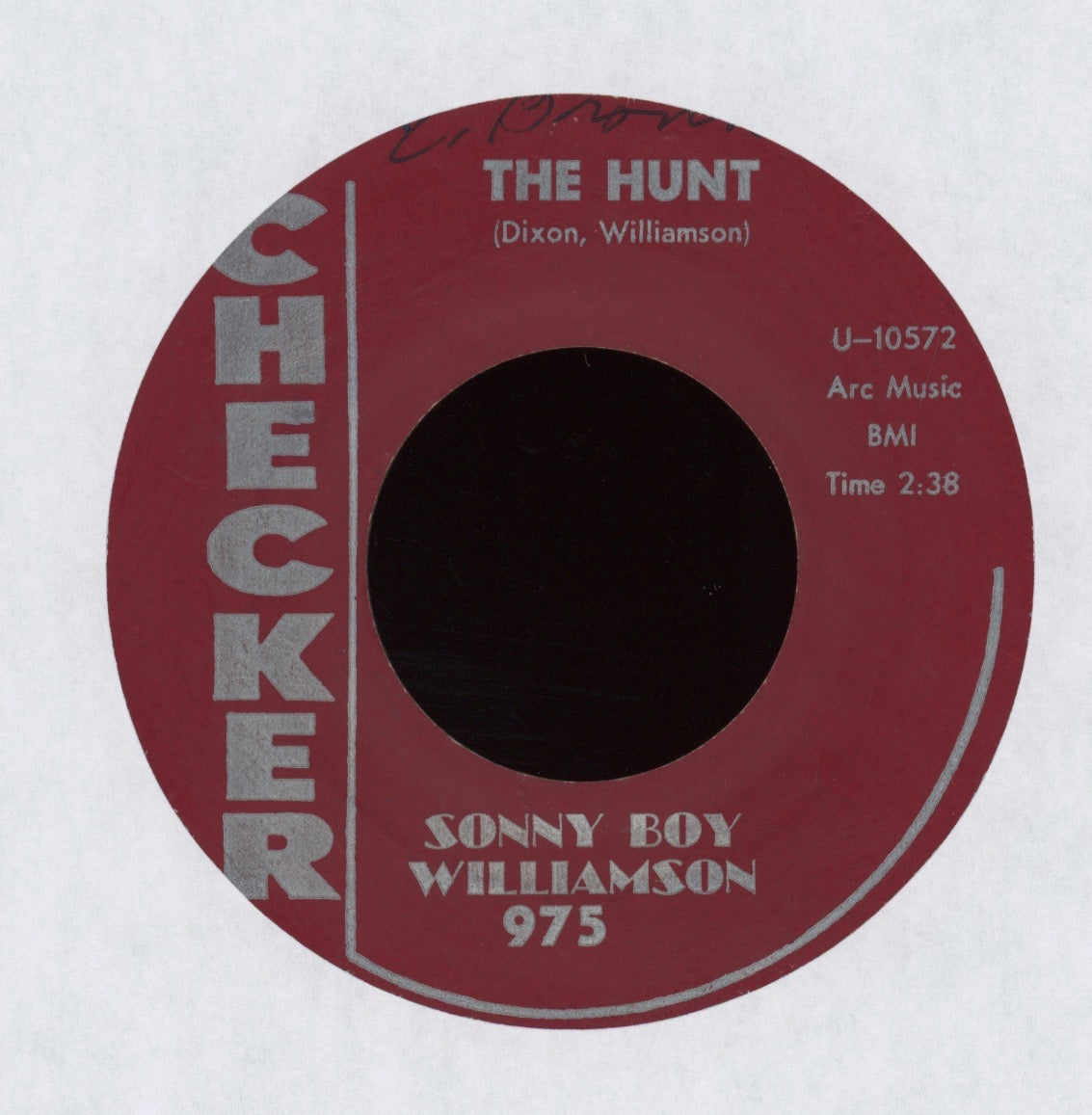 Sonny Boy Williamson - Stop Right Now on Checker R&B Blues 45