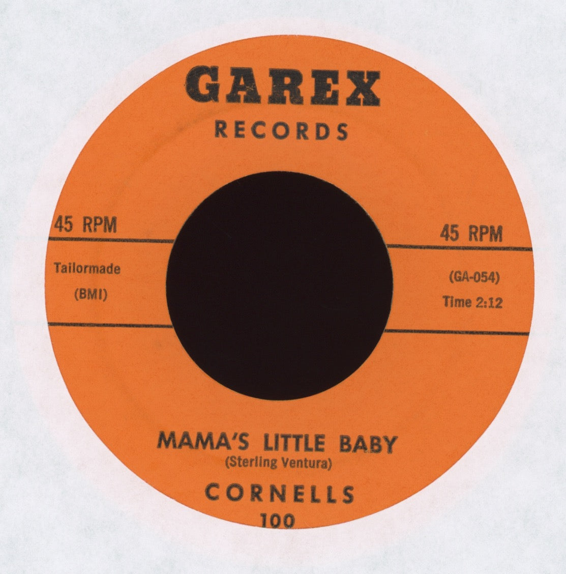 The Cornells - Wak-A-Cha on Garex