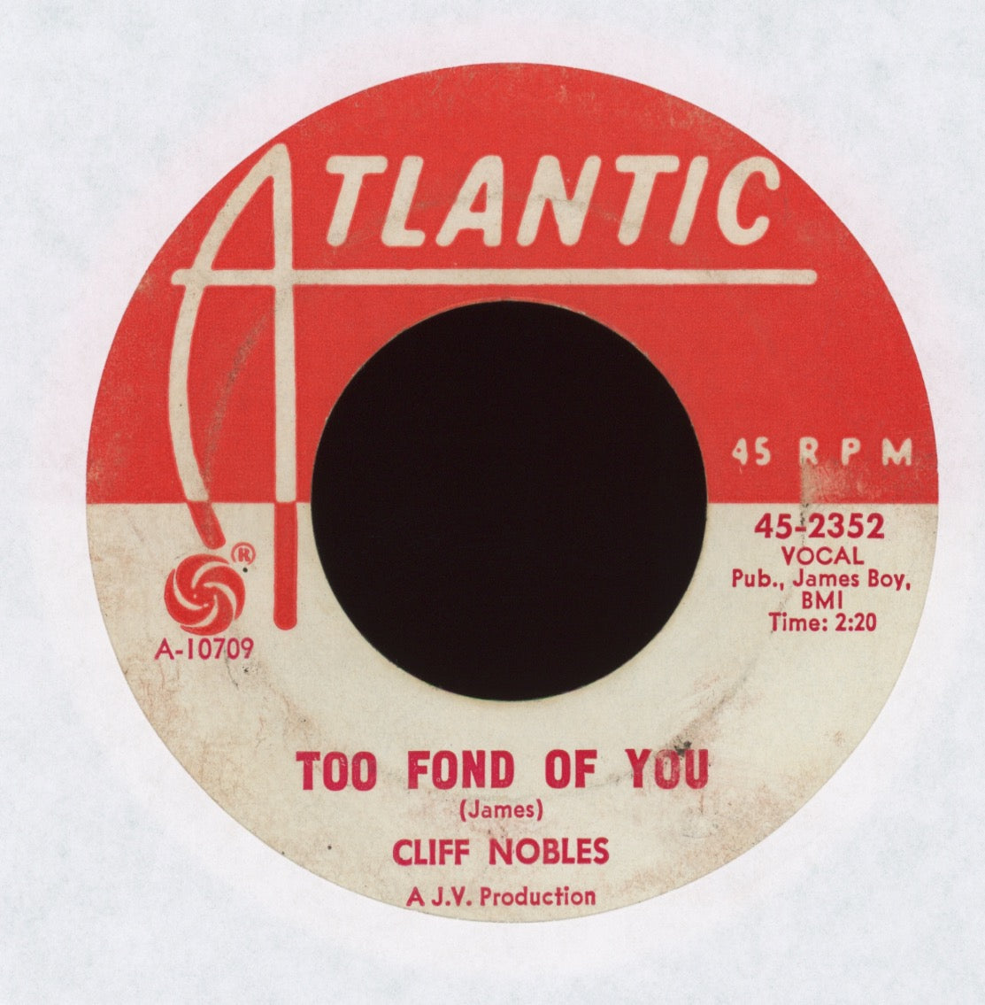 Cliff Nobles - My Love Is Getting Stronger on Atlantic Promo