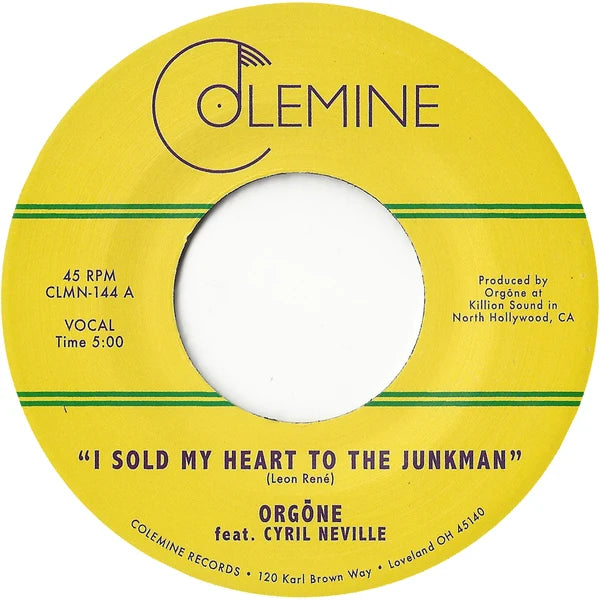 Orgone - I Sold My Heart To The Junkman