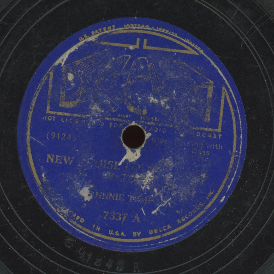 Pre-War Blues 78 - Johnny Temple - So Lonely And Blue / New Louise, Louise Blues on Decca