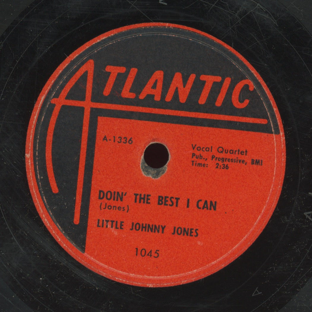 Blues 78 - Little Johnny Jones (w/ Elmore James) - Doin' The Best I Can / Hoy Hoy on Atlantic