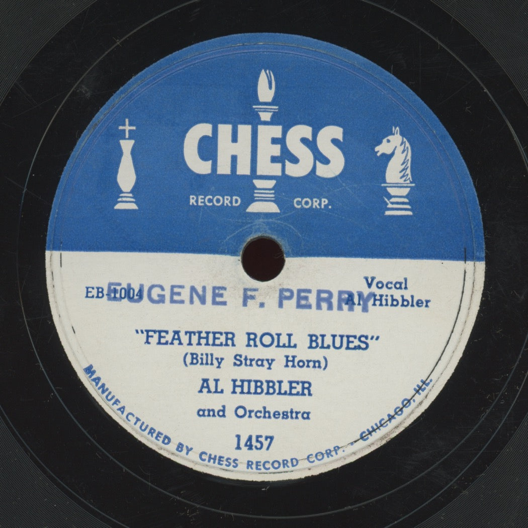 Jazz 78 - Al Hibbler - Solitude / Feather Roll Blues on Chess