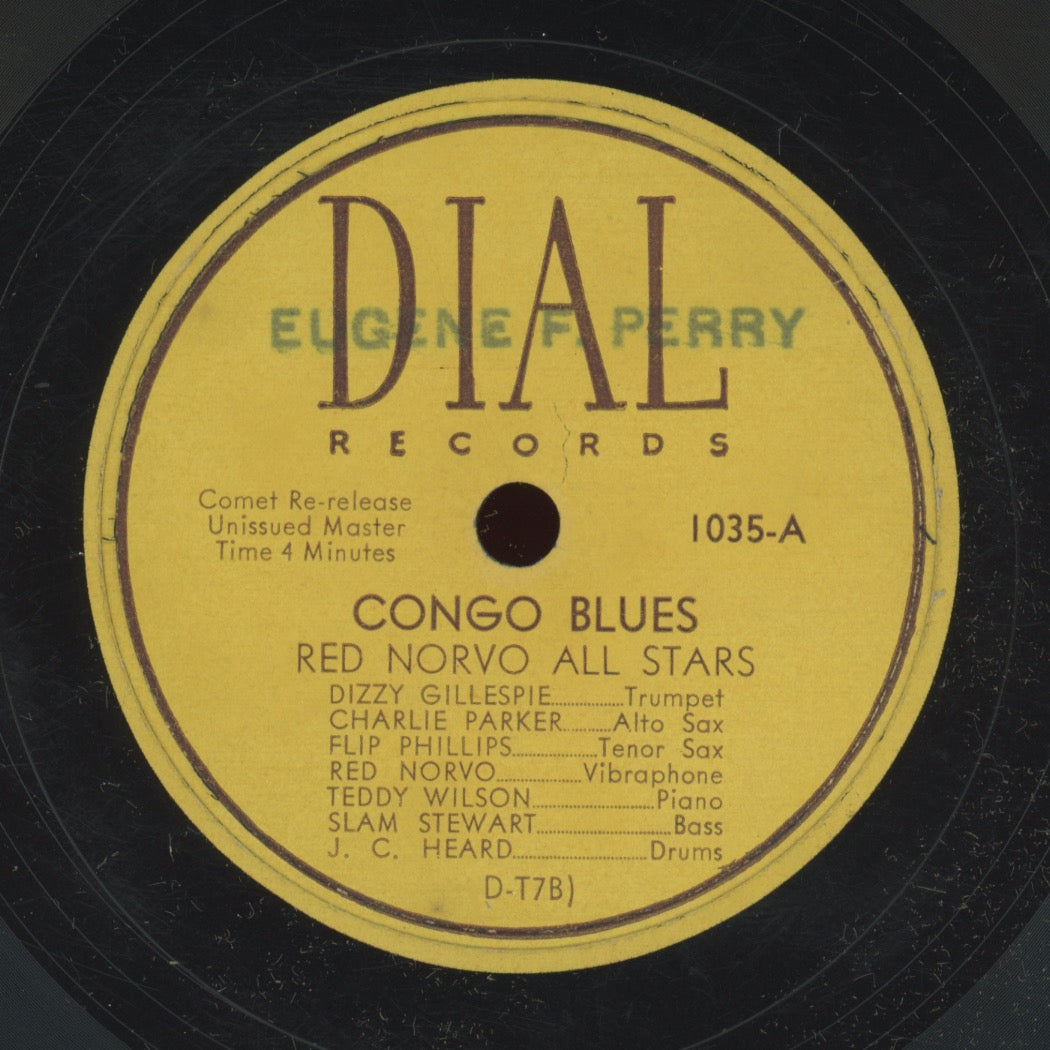 Jazz 78 - Red Norvo All-Stars - Congo Blues / Get Happy on Dial