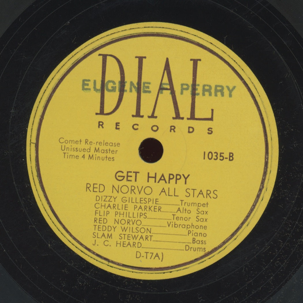Jazz 78 - Red Norvo All-Stars - Congo Blues / Get Happy on Dial
