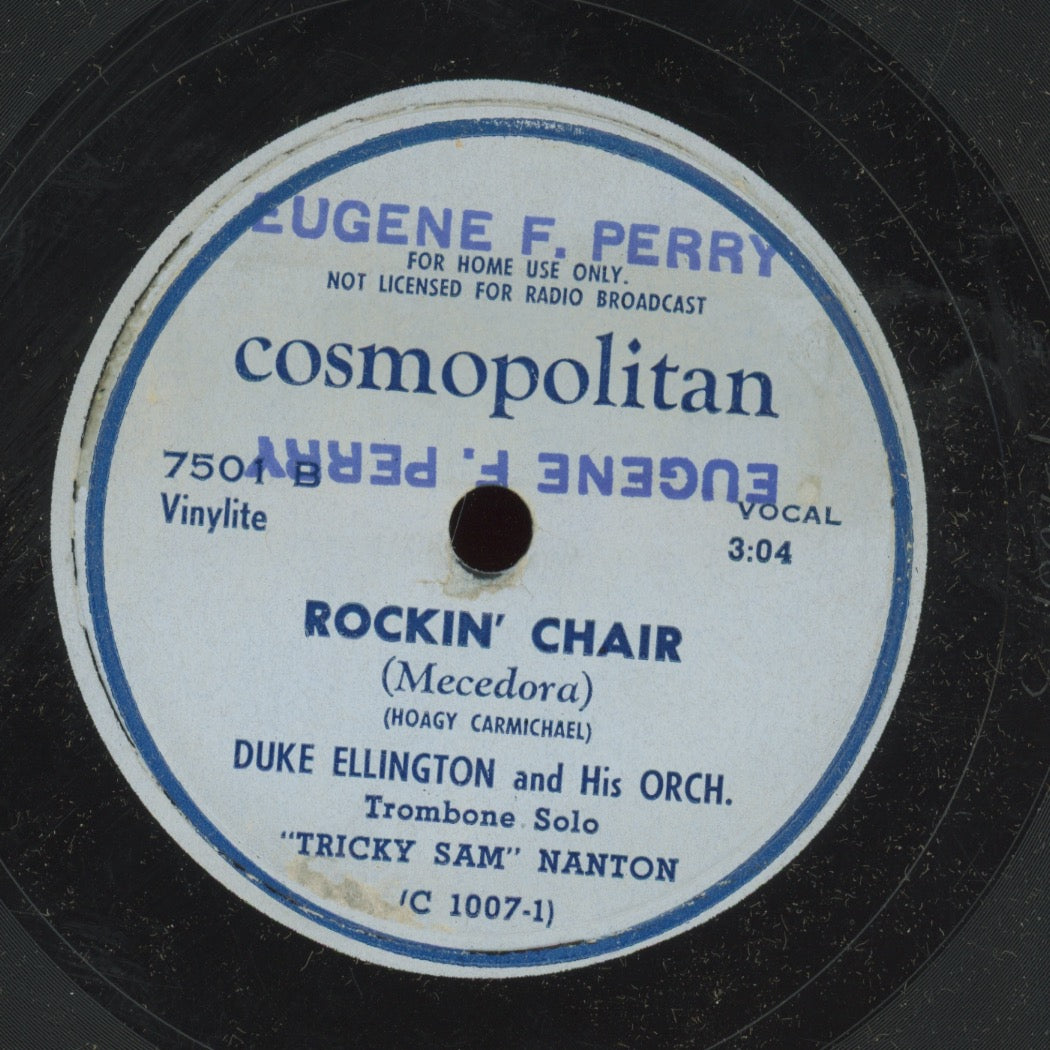 Jazz 78 - Mae West / Duke Ellington - My Old Flame / Rockin' Chair on Cosmopolitan