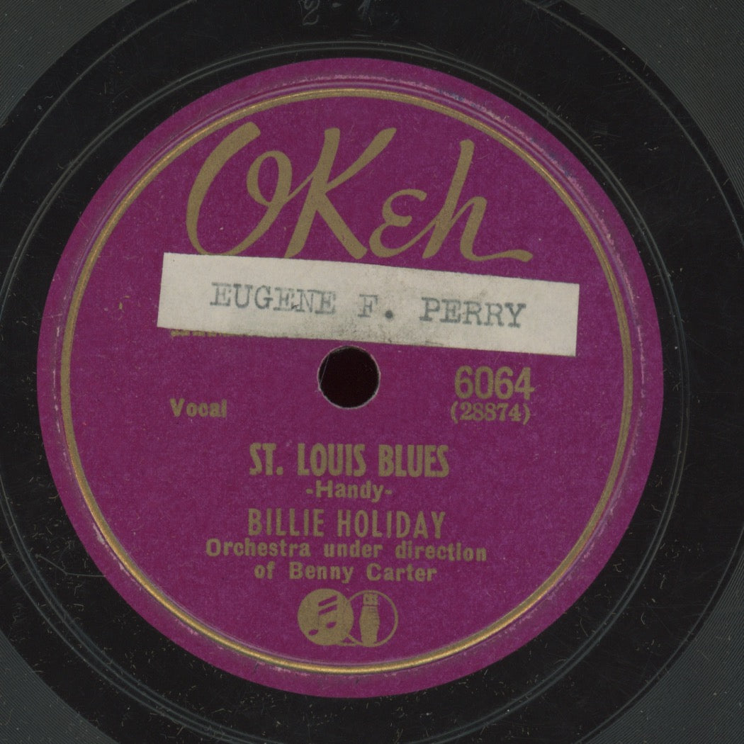 Jazz 78 - Billie Holiday - St. Louis Blues / Loveless Love on Okeh