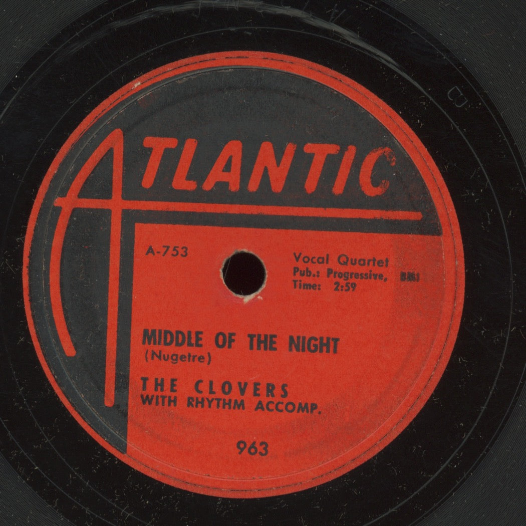 Doo Wop 78 - The Clovers - One Mint Julep / Middle Of The Night on Atlantic