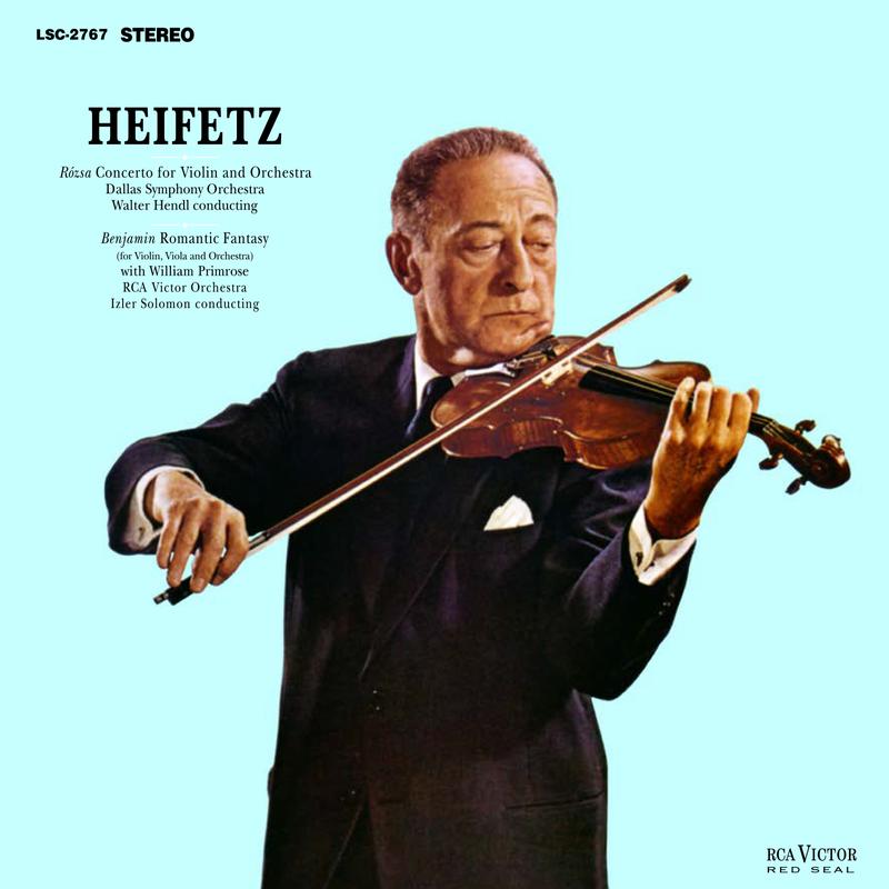 Heifetz - Rozsa: Concerto For Violin And Orchestra
