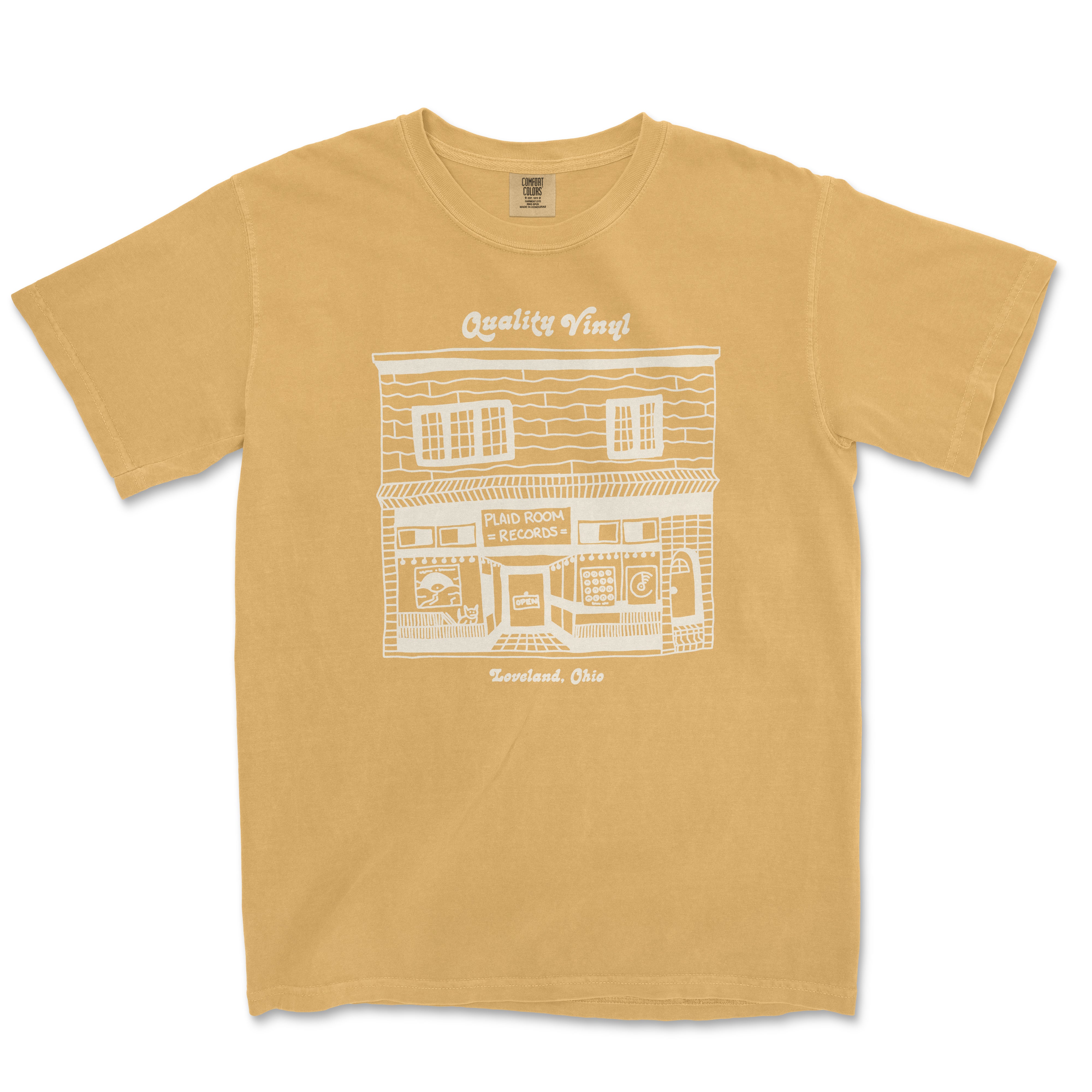 PRR Store Shirt - Gold w/ Ivory