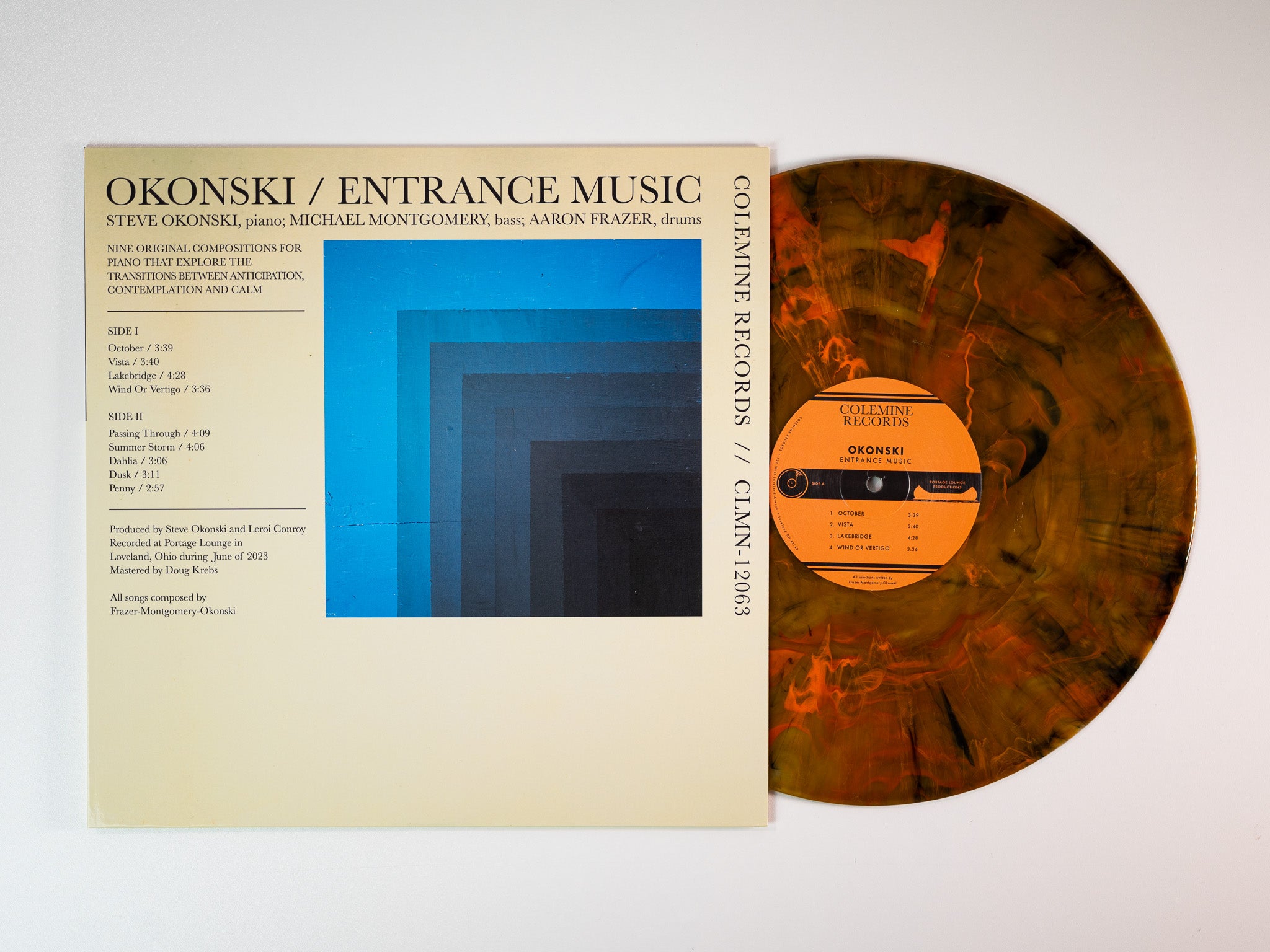 Okonski - Entrance Music [Orange & Black Swirl Vinyl]