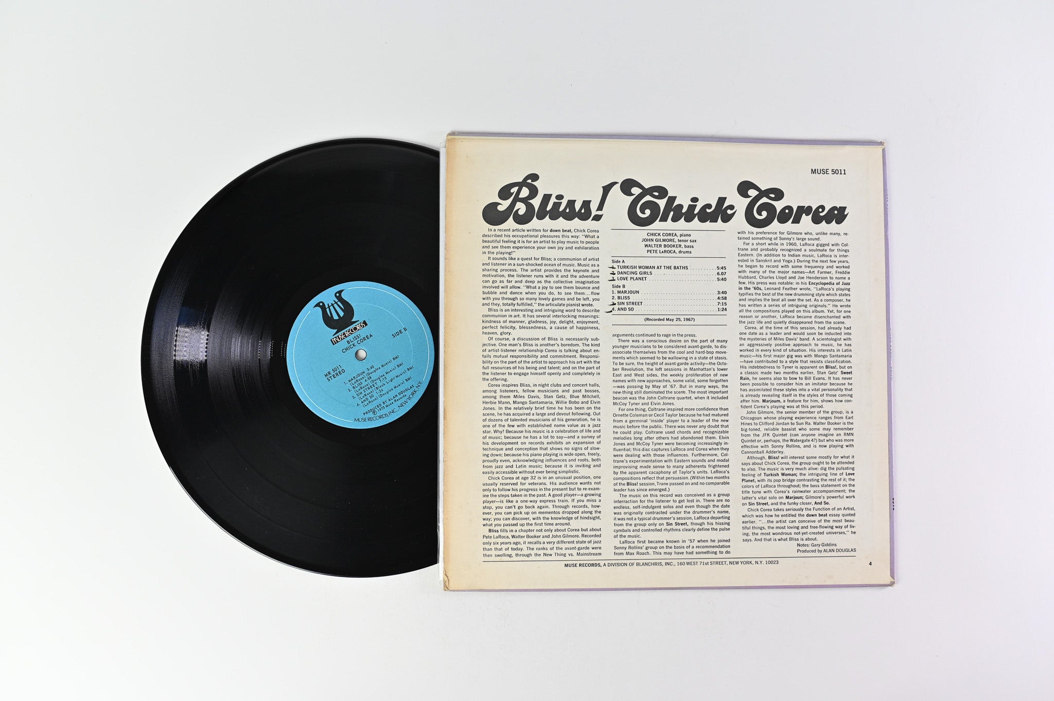 Chick Corea - Bliss! on Muse Reissue