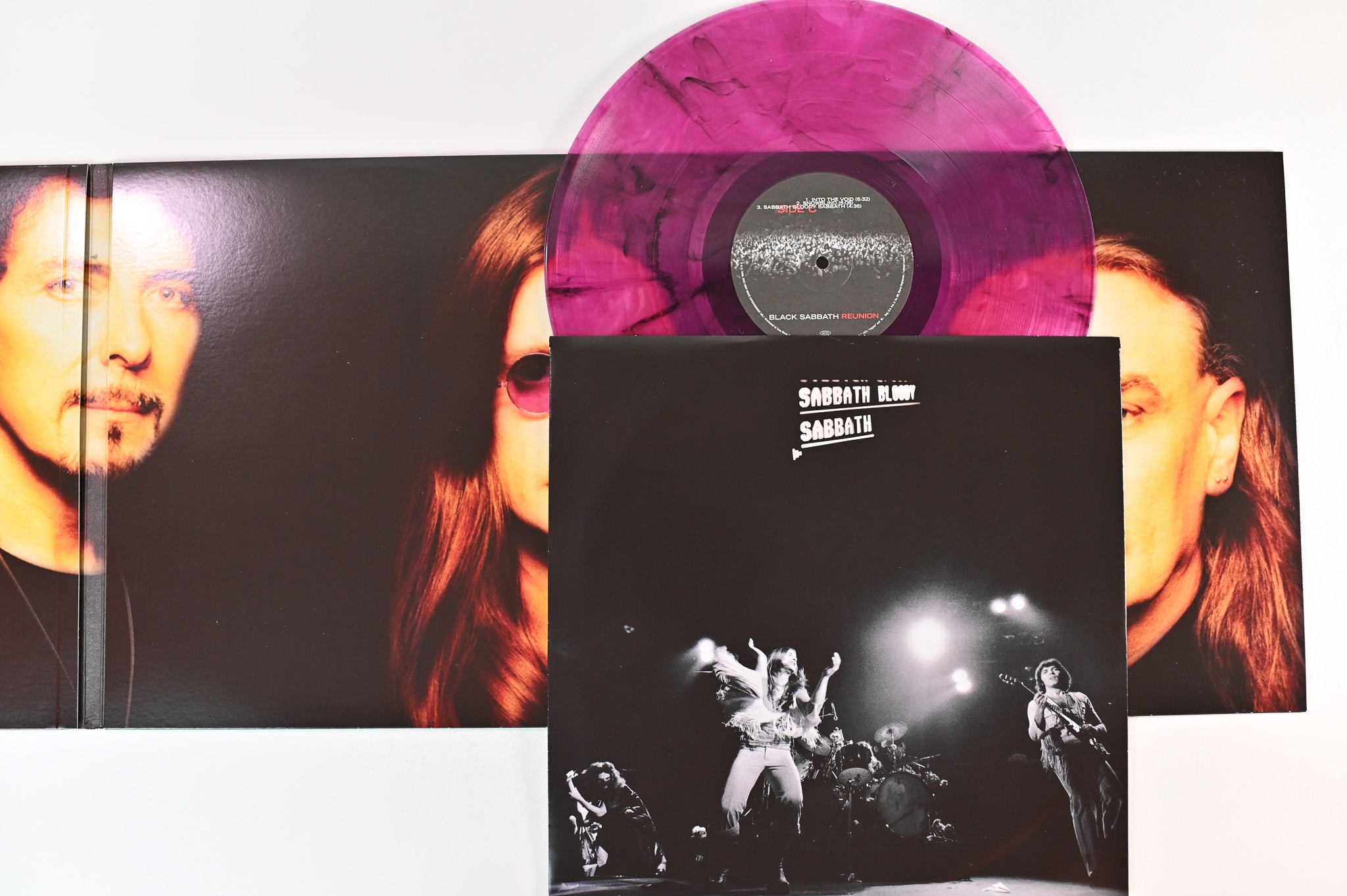 Black Sabbath - Reunion on Epic Ltd Purple Smoke