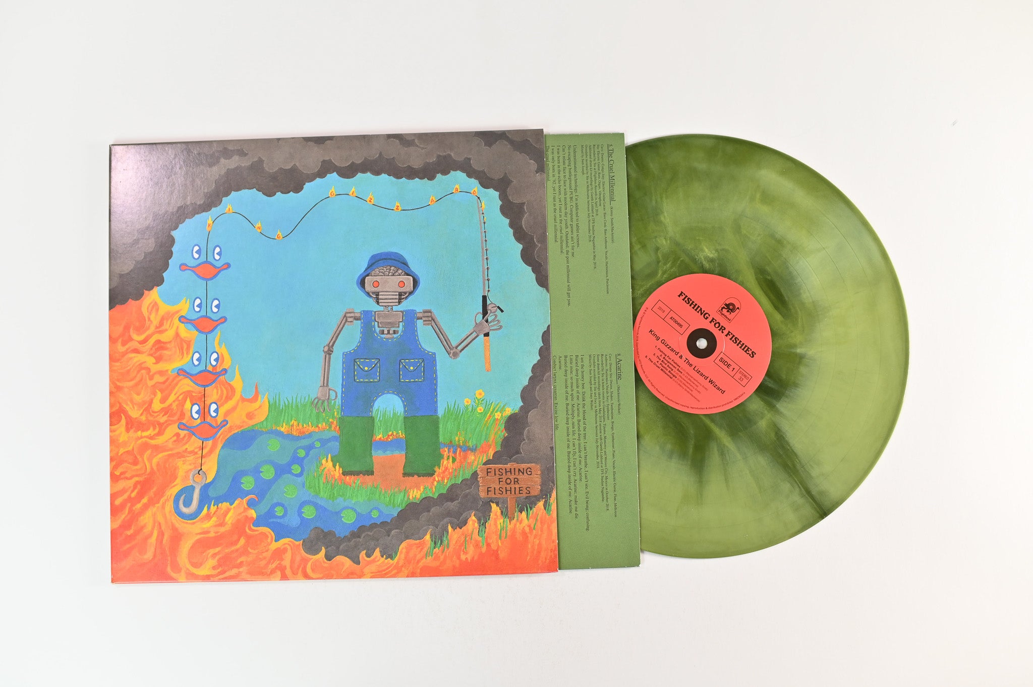 King Gizzard And The Lizard Wizard - Fishing For Fishies on Flightless Green Marbled Lilypad
