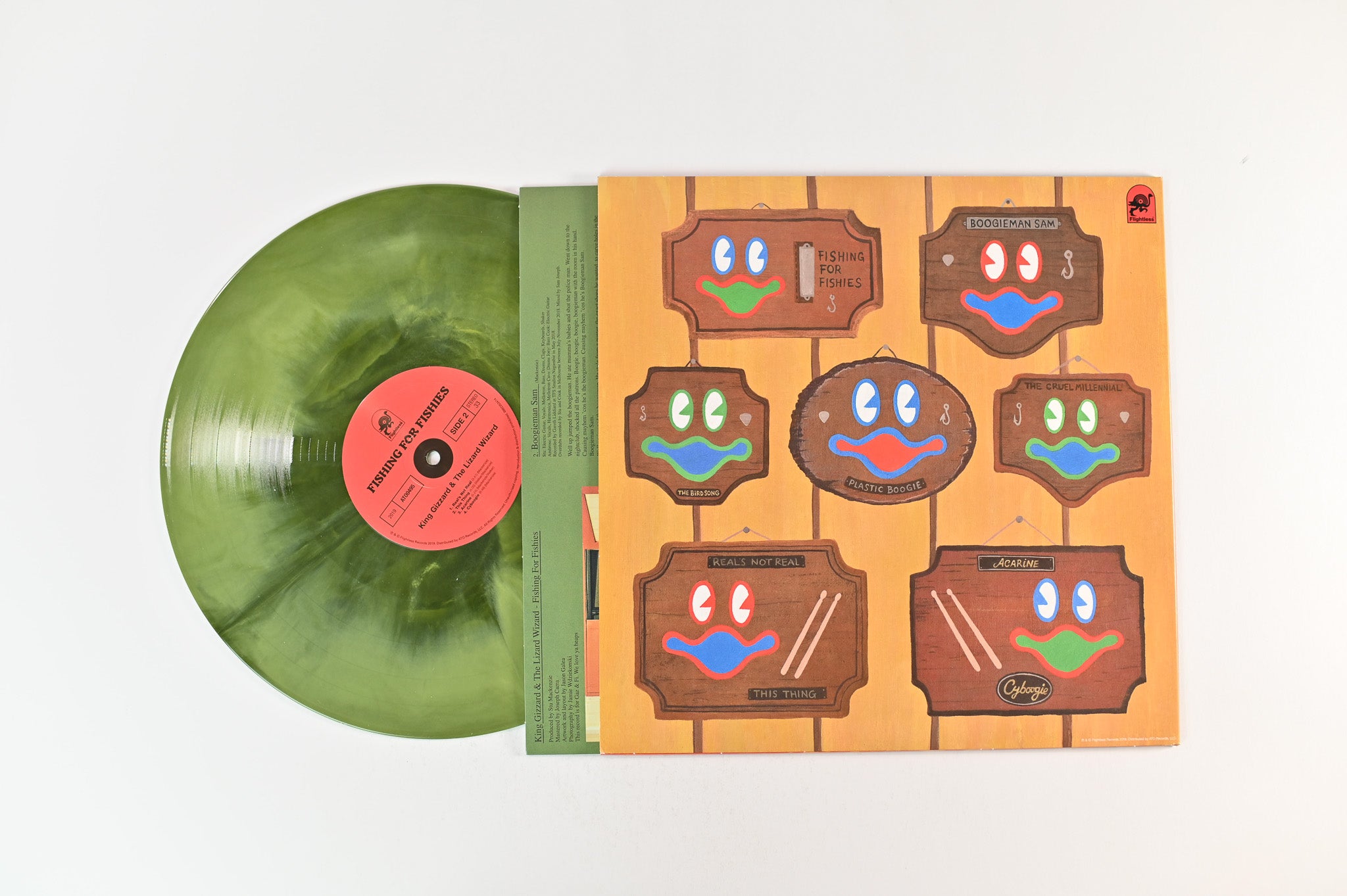 King Gizzard And The Lizard Wizard - Fishing For Fishies on Flightless Green Marbled Lilypad