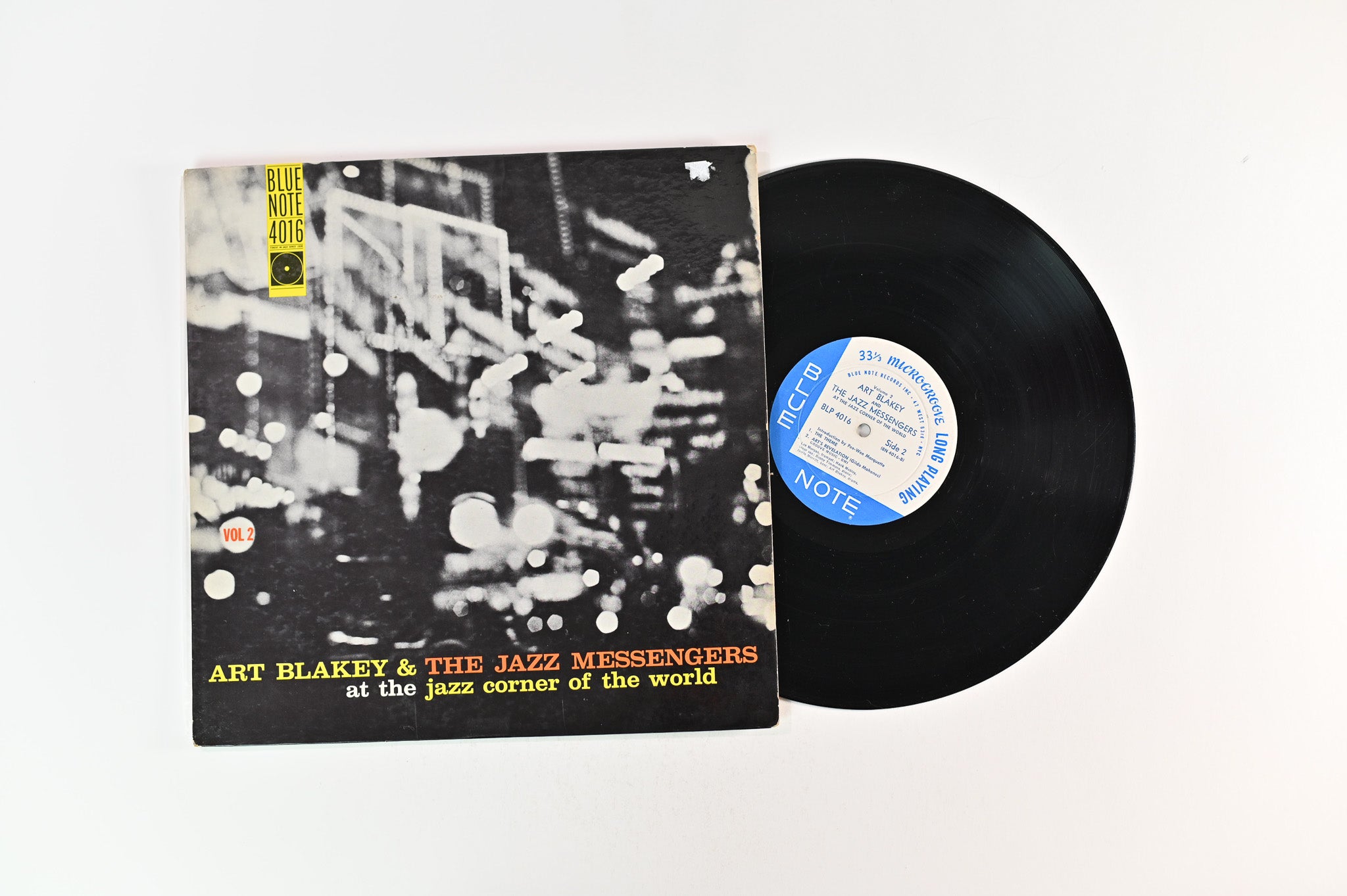 Art Blakey & The Jazz Messengers - At The Jazz Corner Of The World Vol. 2 on Blue Note W 63rd Mono Deep Groove