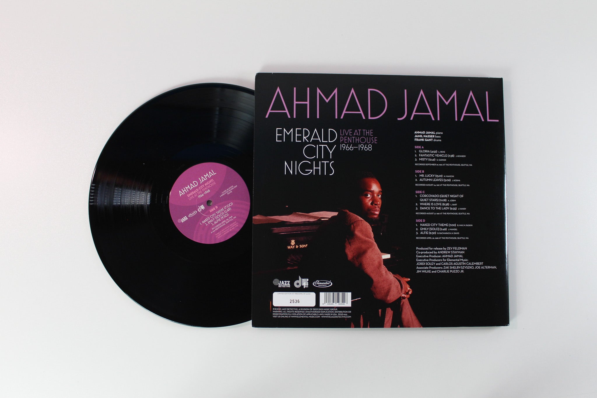 Ahmad Jamal - Emerald City Nights: Live At The Penthouse (1966-1968) on Jazz Detective RSD BF 2023 Ltd Numbered