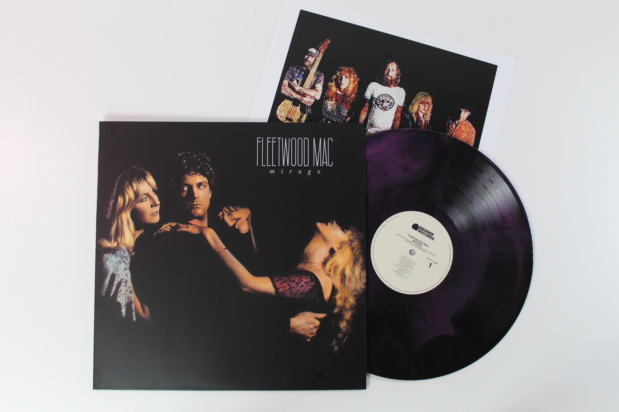 Fleetwood Mac - Mirage on Warner Records Vinyl Me Please Plum Galaxy Reissue