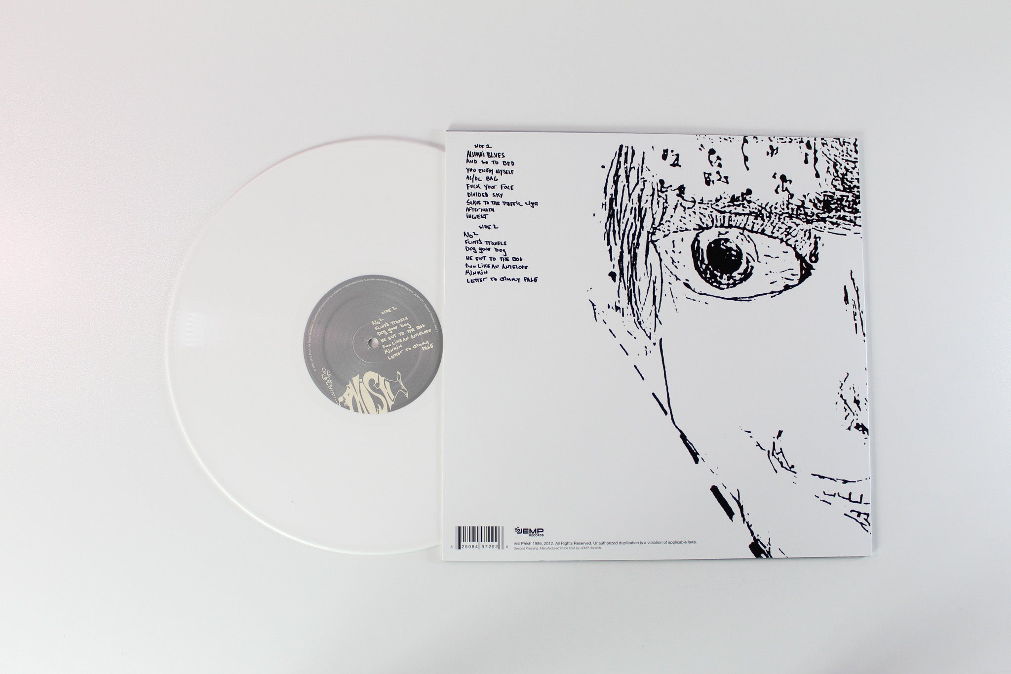 Phish - The White Tape on Jemp White Vinyl Reissue