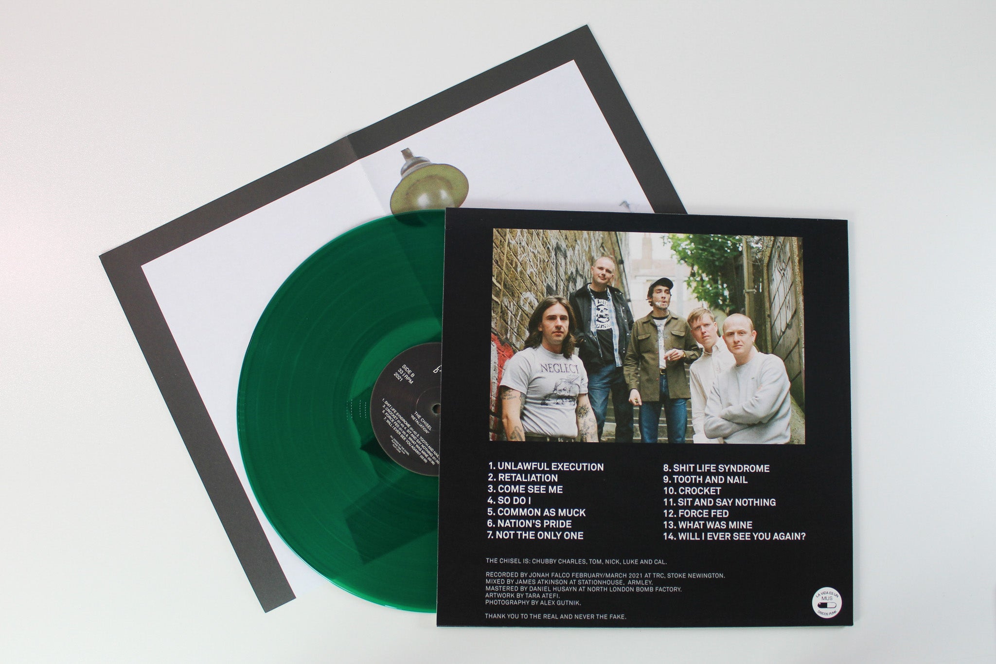 The Chisel - Retaliation on La Vida Es Un Mus Green Vinyl