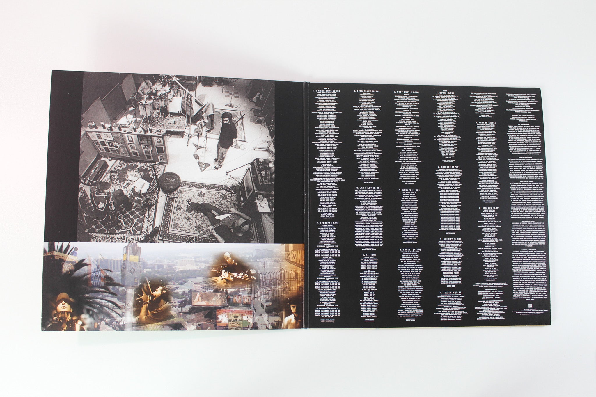 System Of A Down - Toxicity on American Recordings Red & Black Quad Reissue