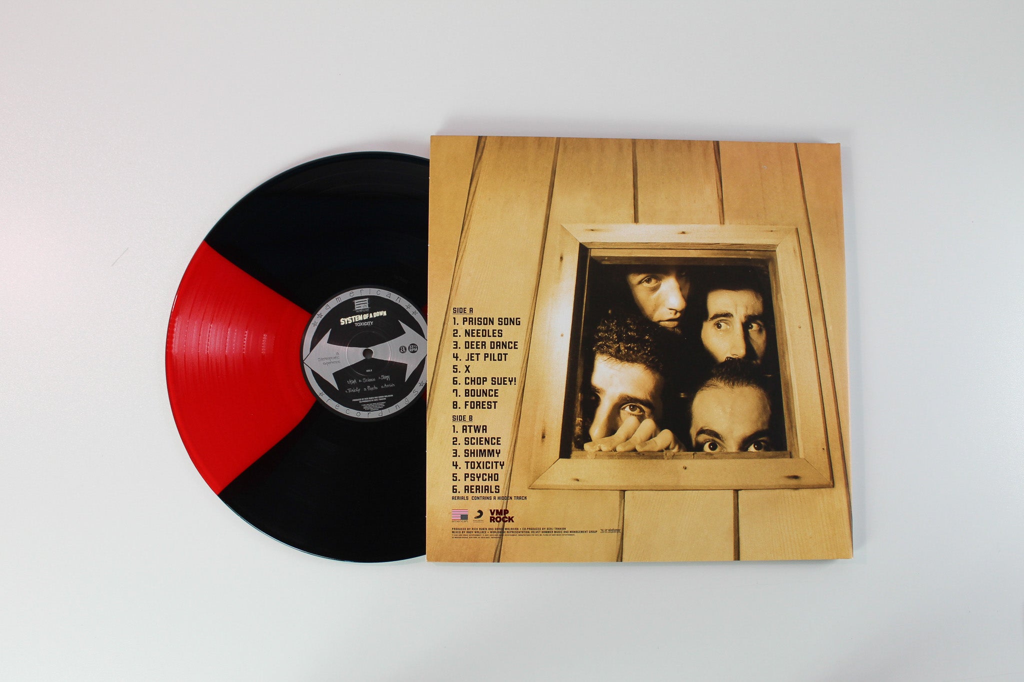 System Of A Down - Toxicity on American Recordings Red & Black Quad Reissue
