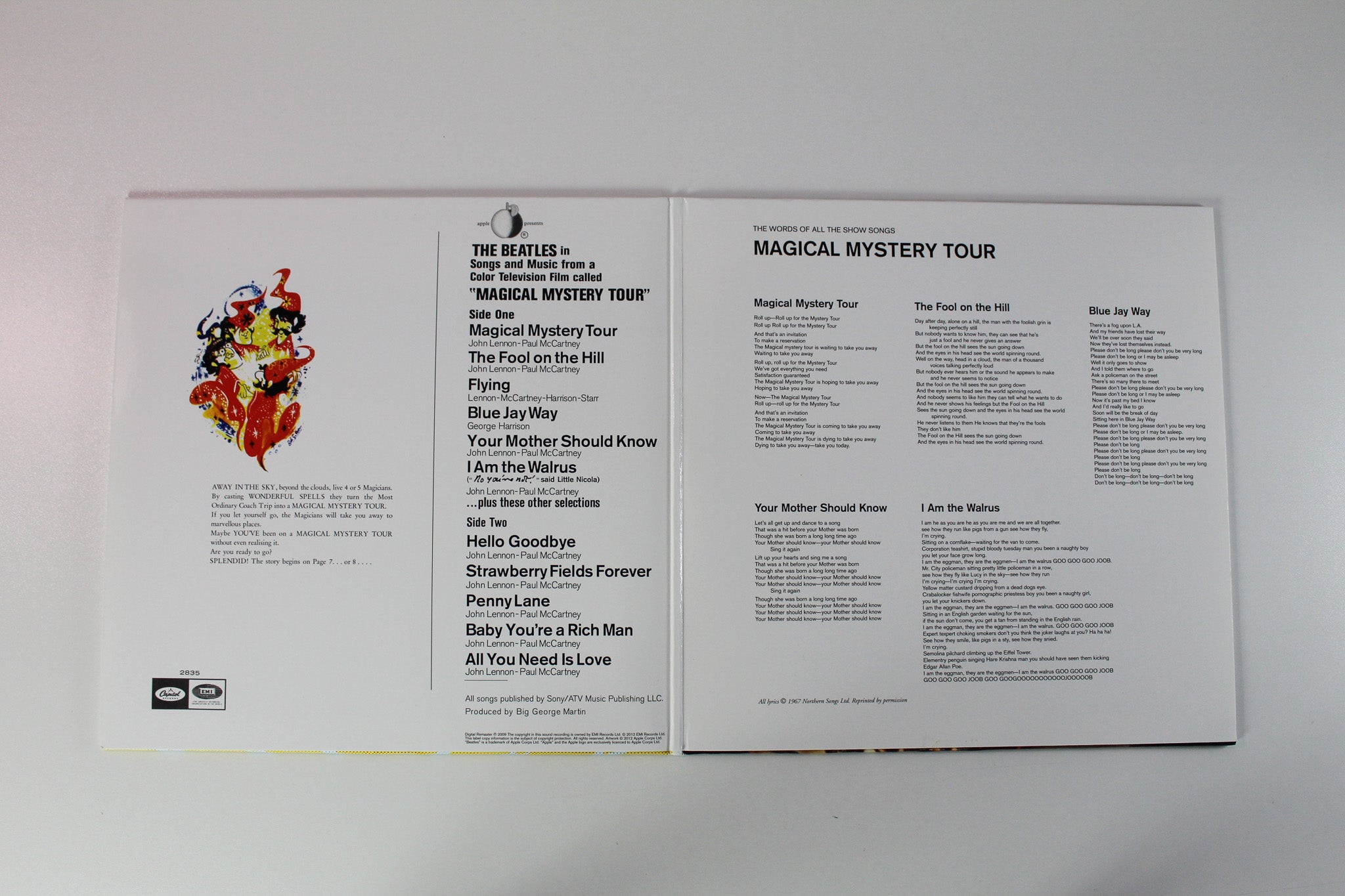 The Beatles - Magical Mystery Tour on Capitol 180 Gram Reissue