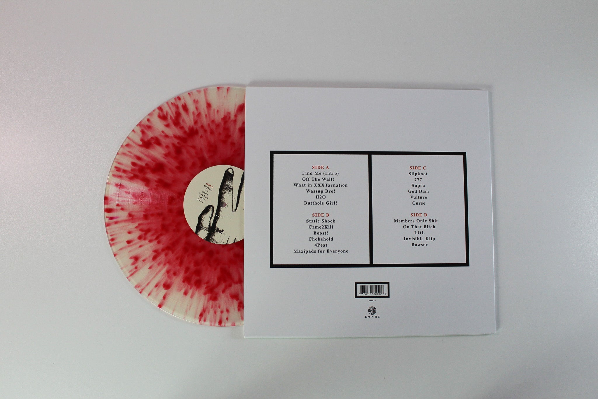 Members Only - Members Only, Vol 3 on Empire RSD 2019 Ltd Milky Clear w/ Red & Black Splatter