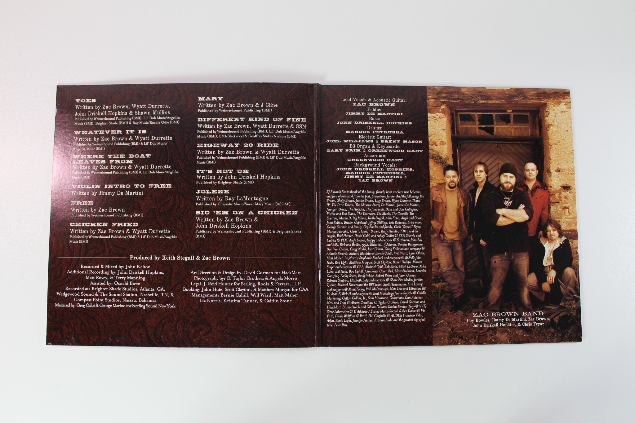 Zac Brown Band - The Foundation on Atlantic Reissue