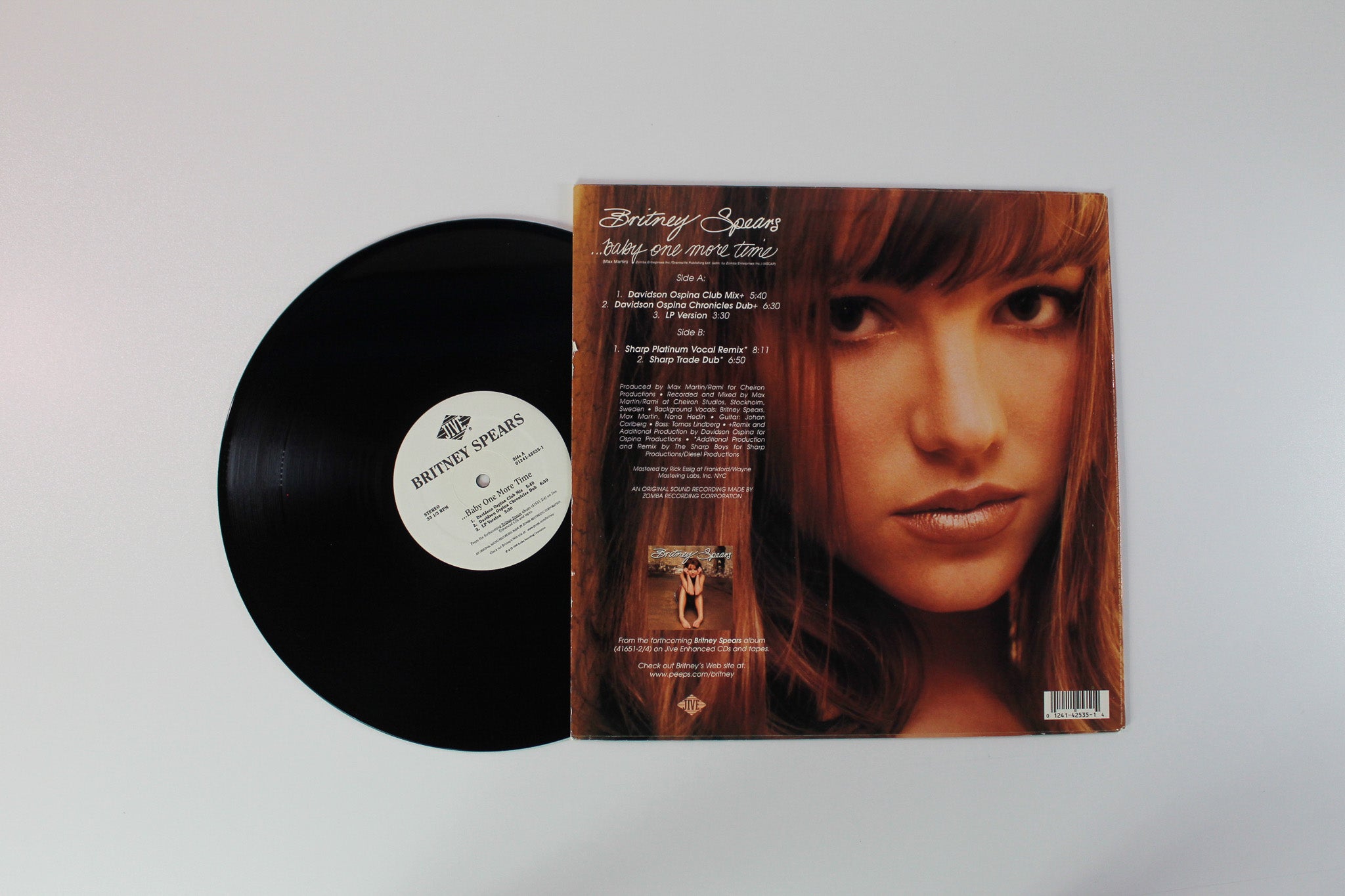 Britney Spears - ...Baby One More Time on Jive 12" Single