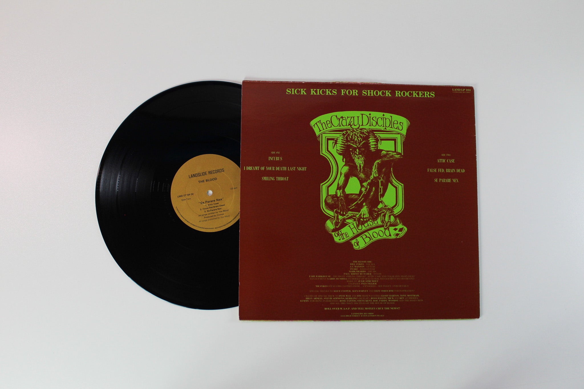 The Blood - Se Parare Nex on Landslide Reissue