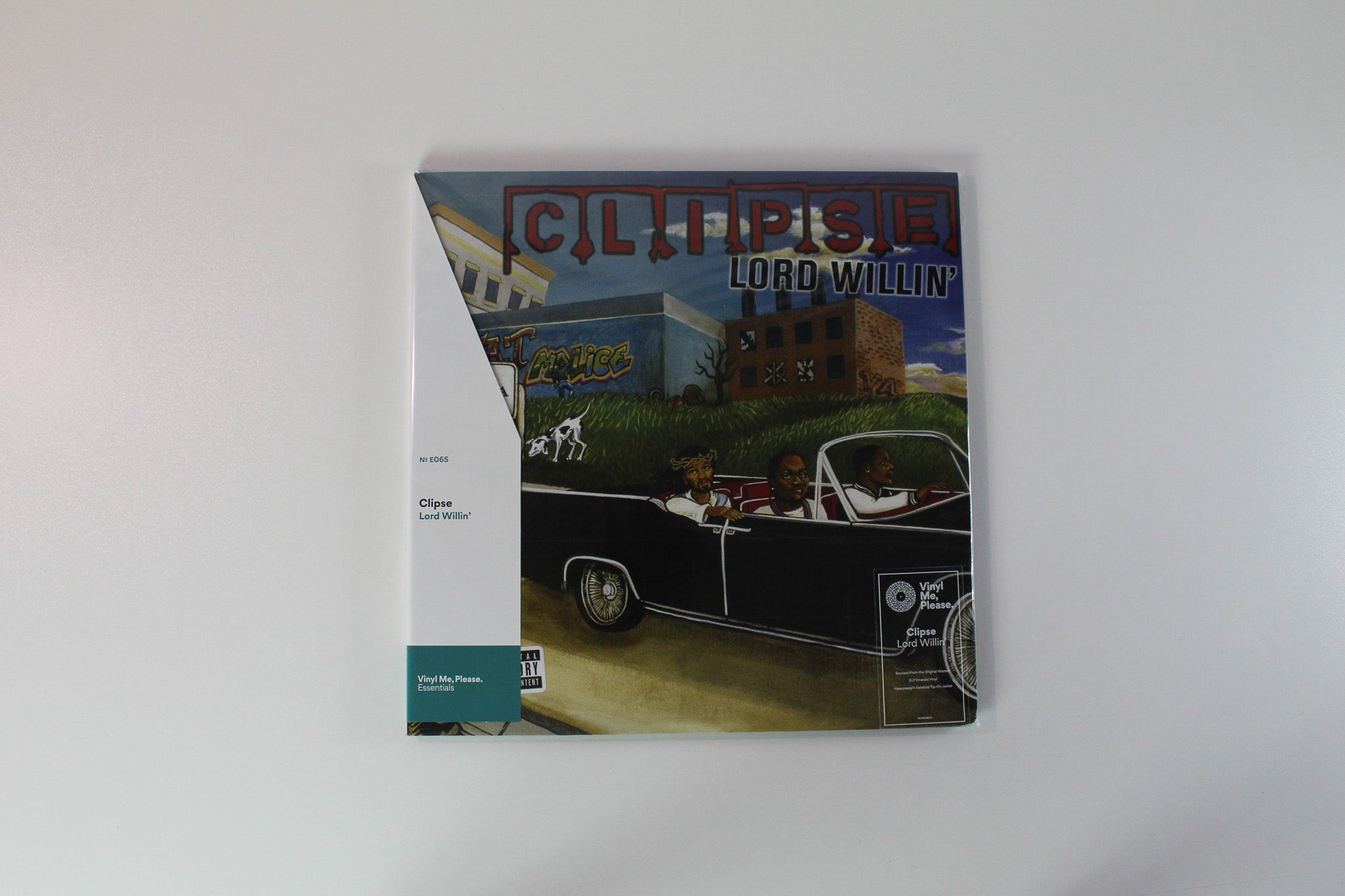 Clipse - Lord Willin' on Star Trak Vinyl Me Please Green Emerald Viny Reissue