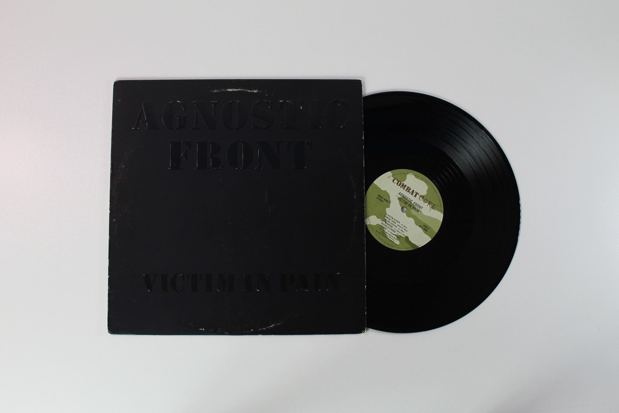 Agnostic Front - Victim In Pain on Combat Core Reissue