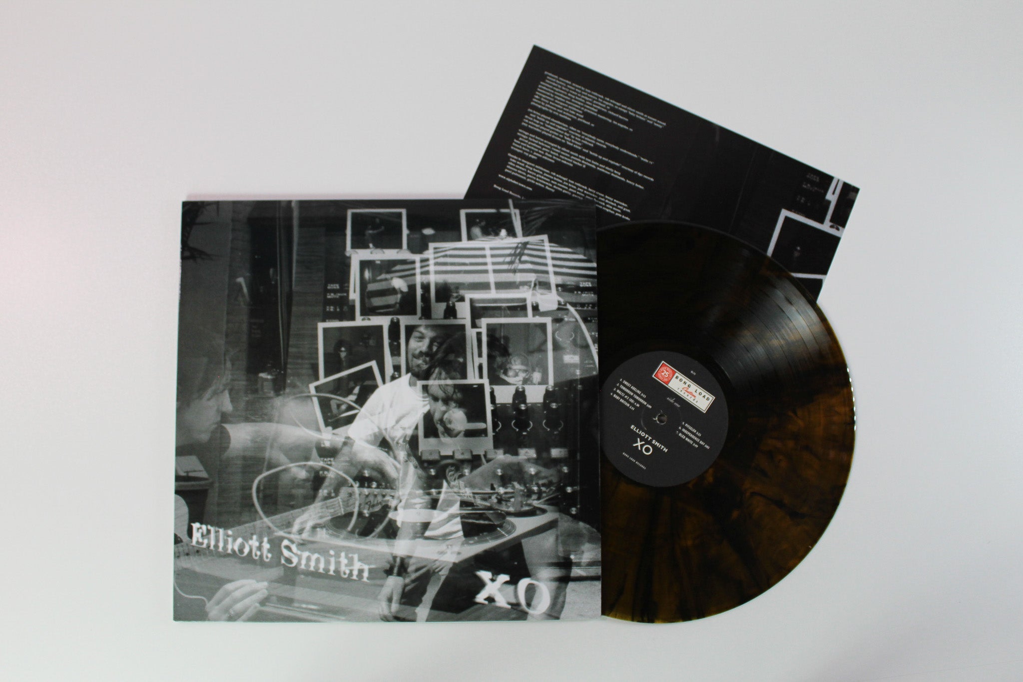 Elliott Smith - XO on Bong Load Ltd Numbered Hazel Black Smoke Reissue