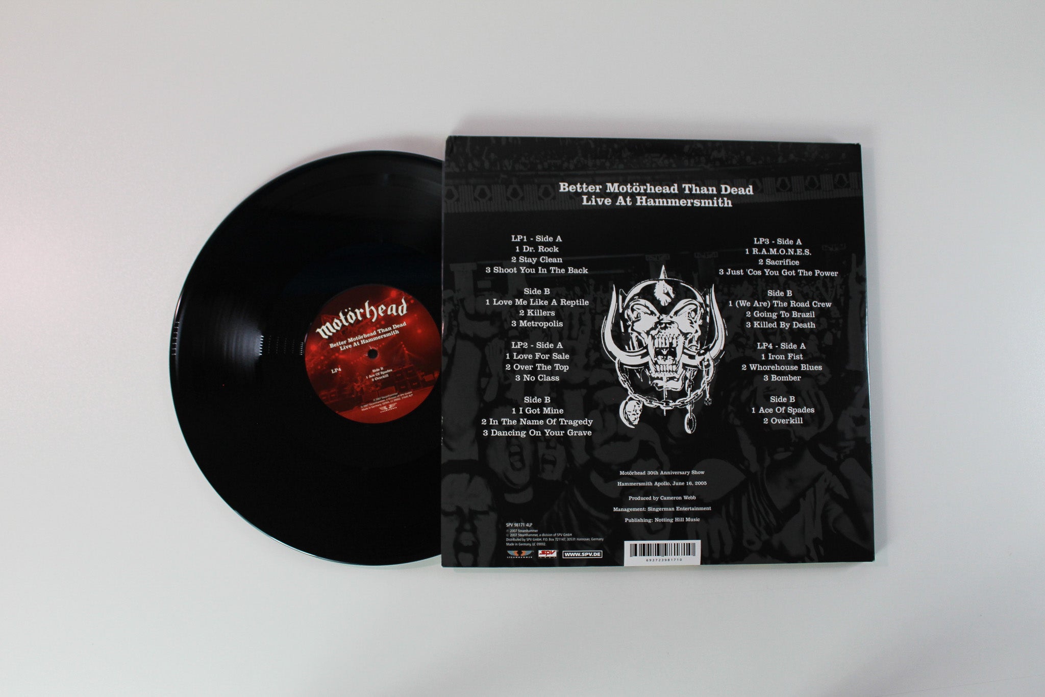 Motörhead - Better Motörhead Than Dead - Live At Hammersmith on Steamhammer