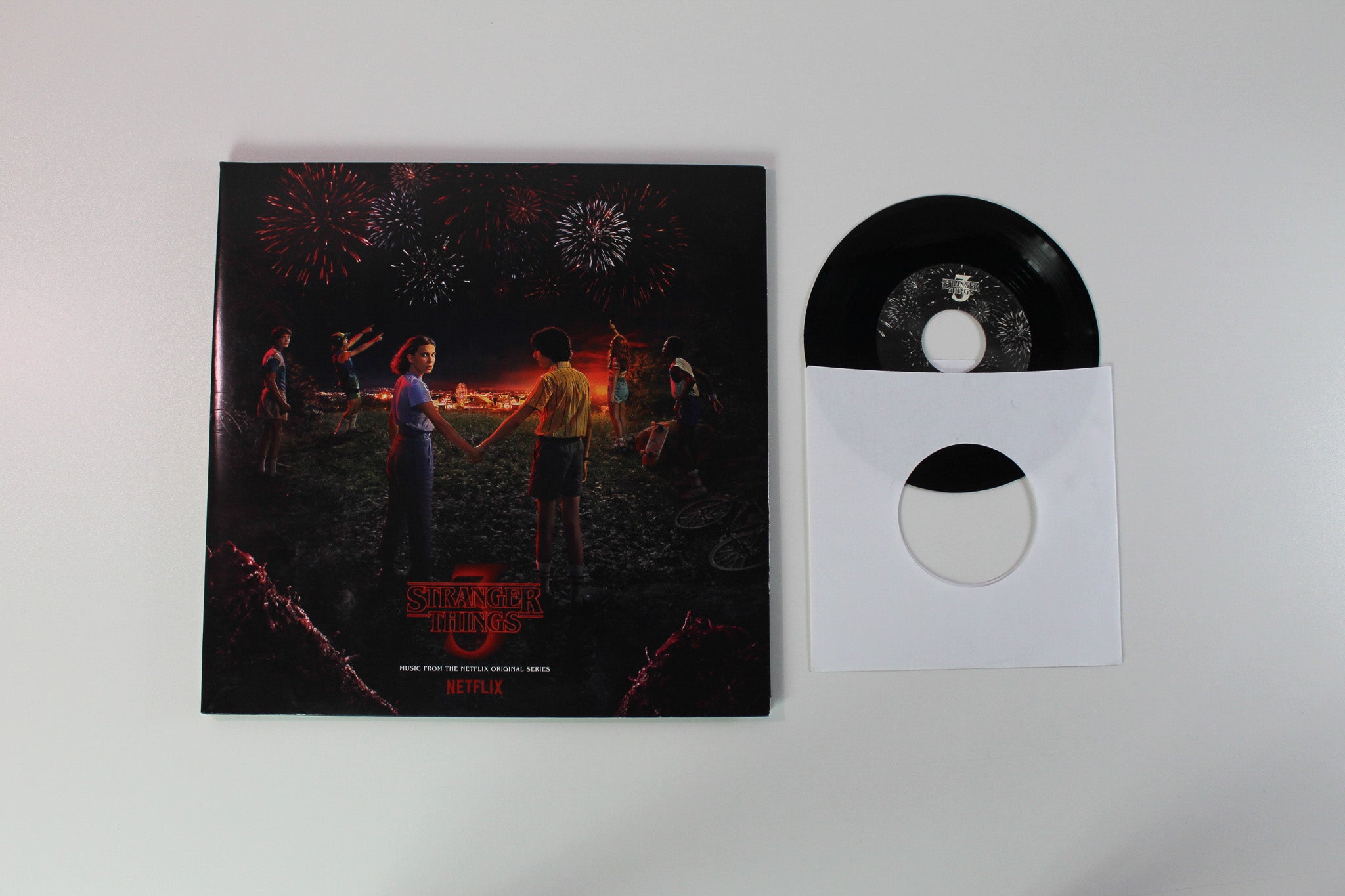 Various - Stranger Things 3: (Music From The Netflix Original Series) on Legacy Netflix Purple Splatter Plus 7"